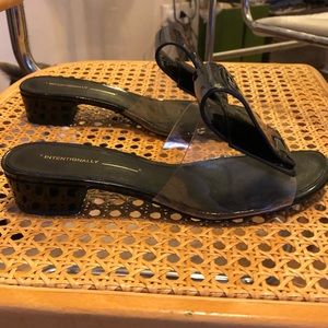 Intentionally blank sandals